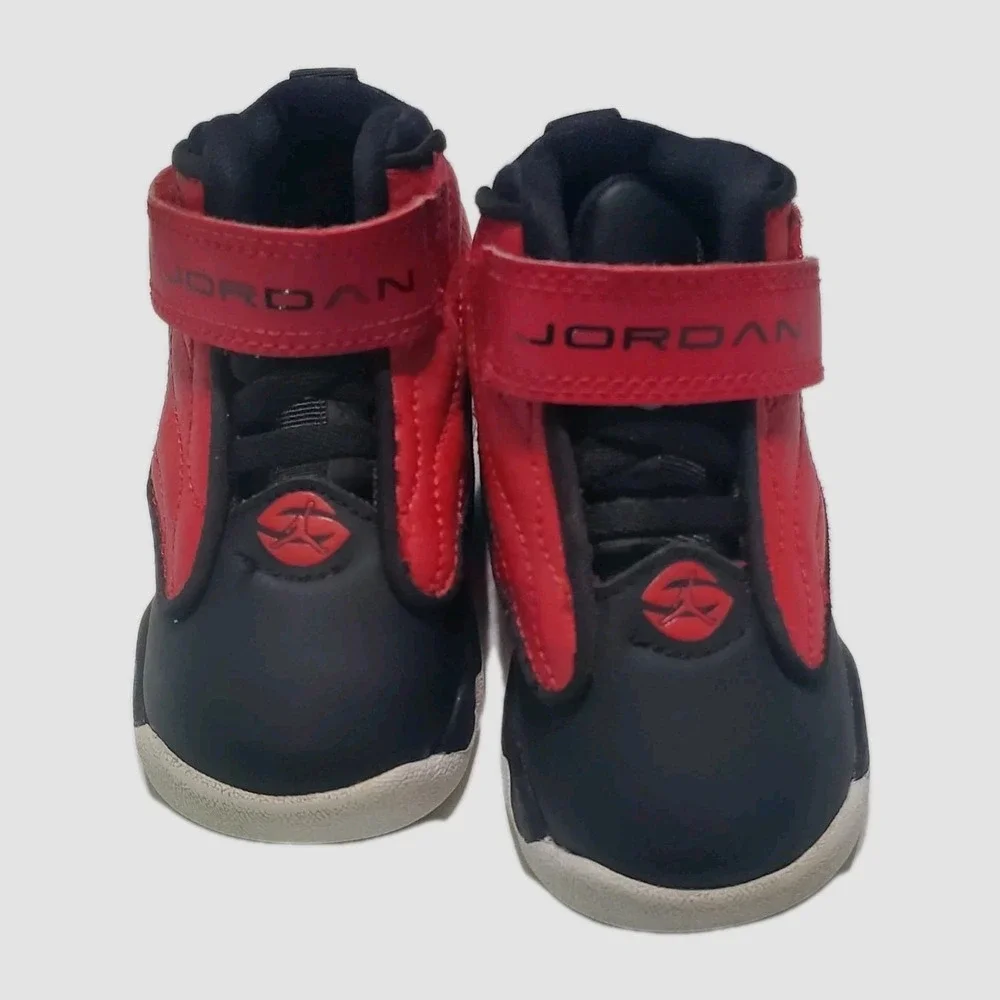Nike Air Jordan Pro Strong BT Toddler Black‎ Red White 407486-601 Size 4C